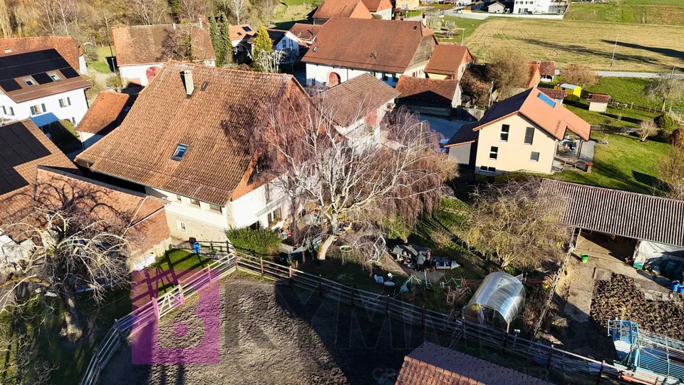 Magnifique ferme équestre rénovée – 3 appartements – Ogens (VD)