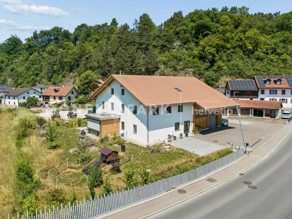 Magnifique propriété de 8 pièces avec hangar technique et quatre garages