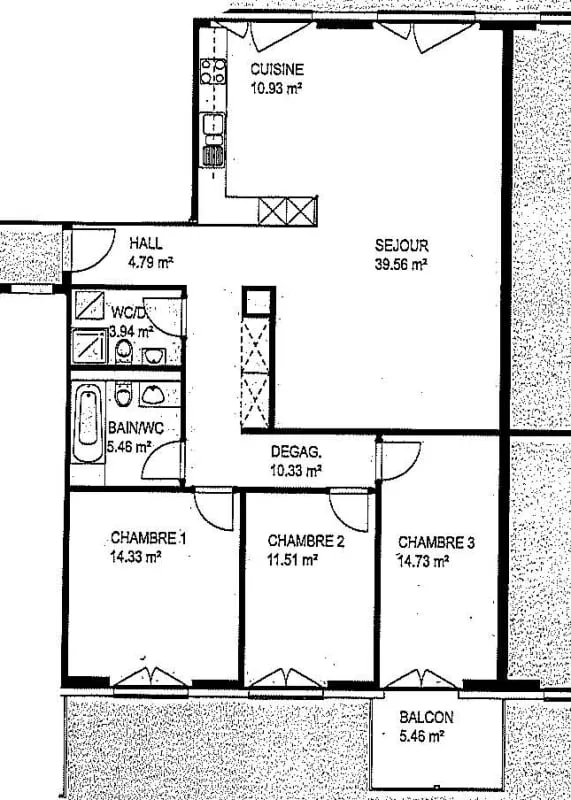 Moderne Wohnung