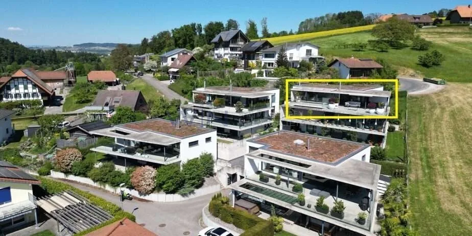 Appartement de terrasse exclusif avec vue panoramique