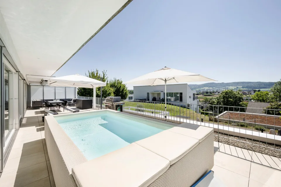 Exklusive 4.5-Zimmer-Terrassenwohnung in Dottikon