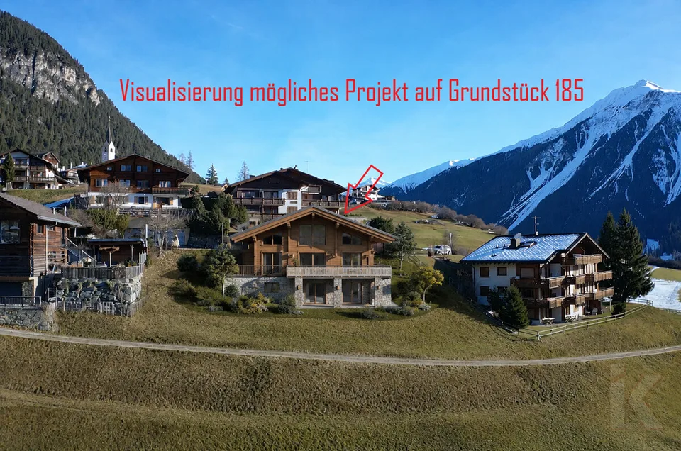 Traumhaftes Grundstück an toller Aussichtslage im Albulatal- Schmitten