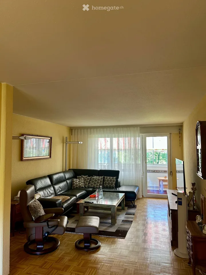 Helle 5-Zimmer-Wohnung mit Balkon an ruhiger Lage zwischen Zürich- und Greifensee