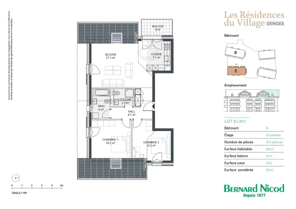 Nuova promozione: appartamento di 3.5 locali con balcone