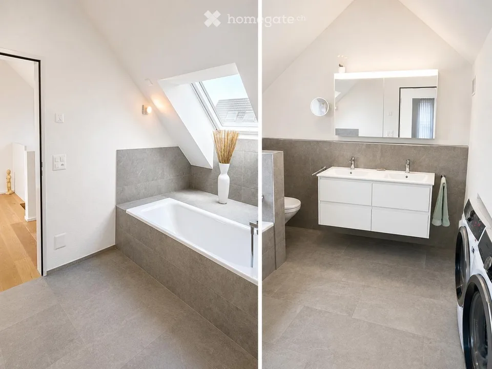 Deliziosa maisonetta di 4,5 locali a Glattfelden – Costruzione moderna con vista panoramica