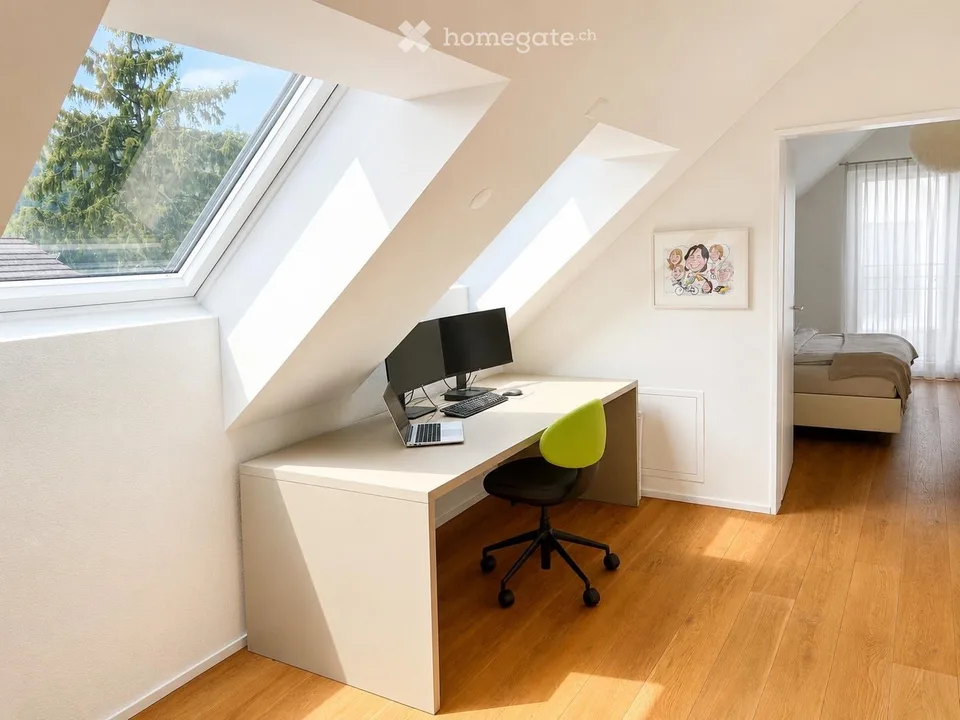 Deliziosa maisonetta di 4,5 locali a Glattfelden – Costruzione moderna con vista panoramica