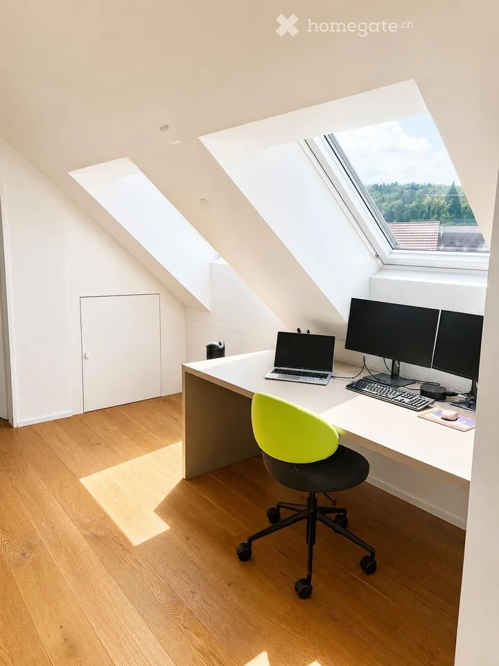 Deliziosa maisonetta di 4,5 locali a Glattfelden – Costruzione moderna con vista panoramica