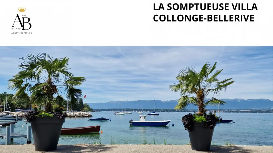 Elégante Villa familiale proche du lac et des plages de Collonge-Bellerive