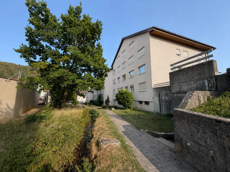 Espace pour vos idées : Appartement lumineux de 3,5 pièces en angle à Oberdorf BL