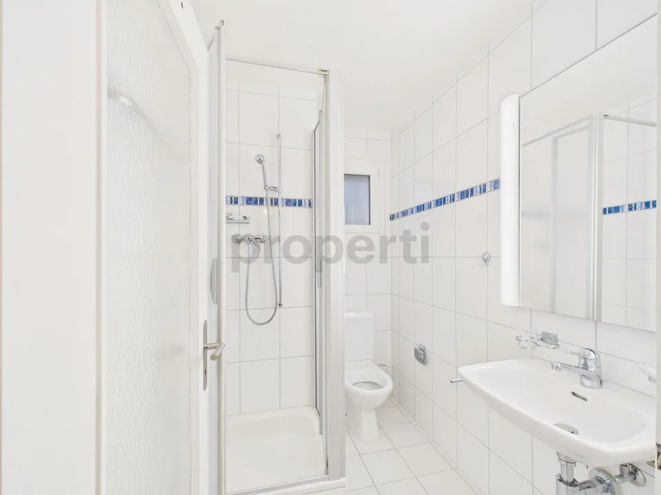 Modern 6.5 room row house renovated with garden in La Neuveville