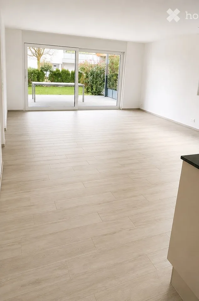 Modern 3.5-room apartment with large patio in Nottwil