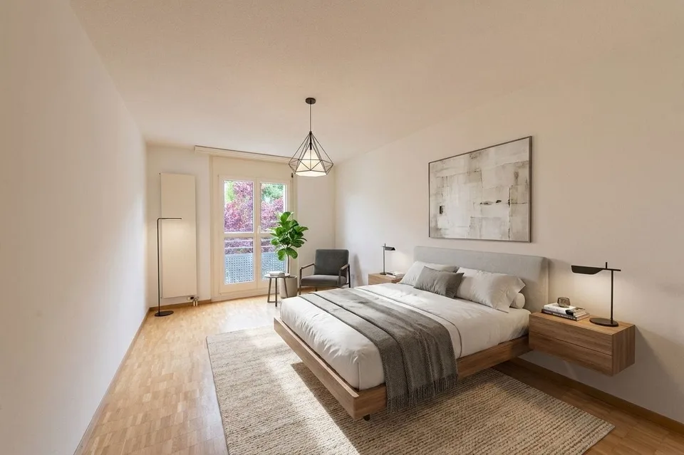 Securely invest and live beautifully - 3.5 rooms in a green area