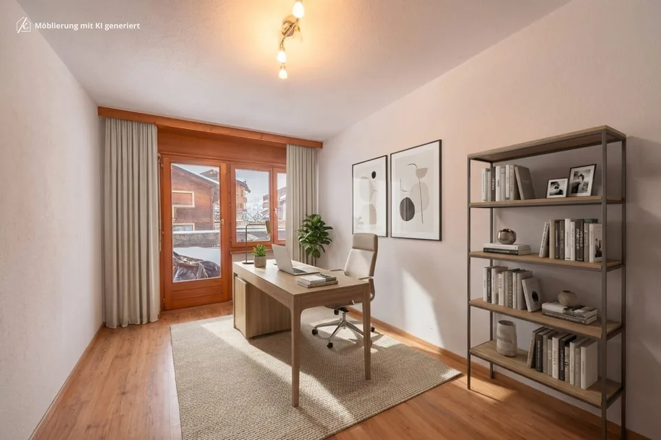 Wohnen mit Bergpanorama - 4.5-Zimmer-Wohnung mit einzigartiger Terrasse