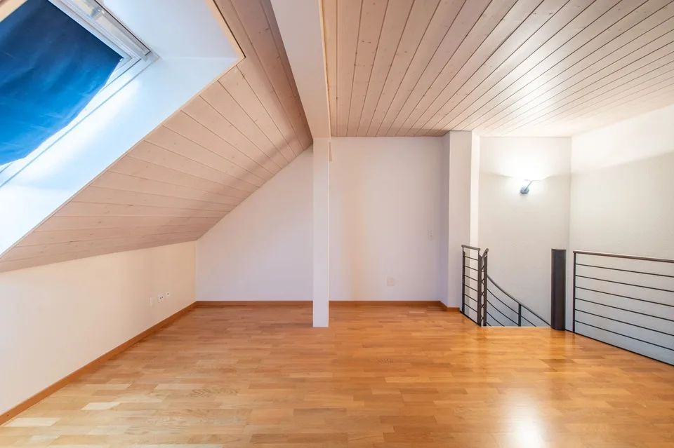 Duplex apartment with cozy chimney & private washing machine
