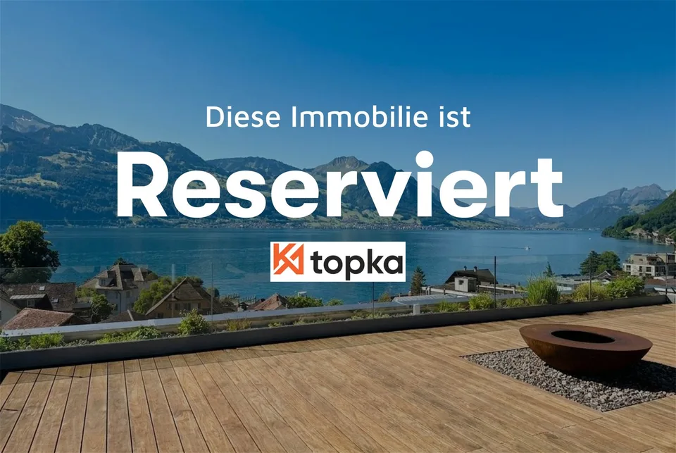5.5-Zimmer-Maisonette mit unverbaubarer Seesicht, Gersau