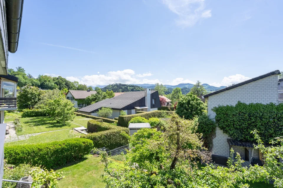 Esperienza di vita con vista panoramica e idillio di giardino