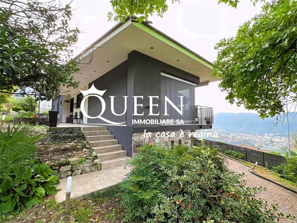Vacallo: Villa mit 5.5 Zimmern, 260 m², großes Grundstück, dominierende Lage