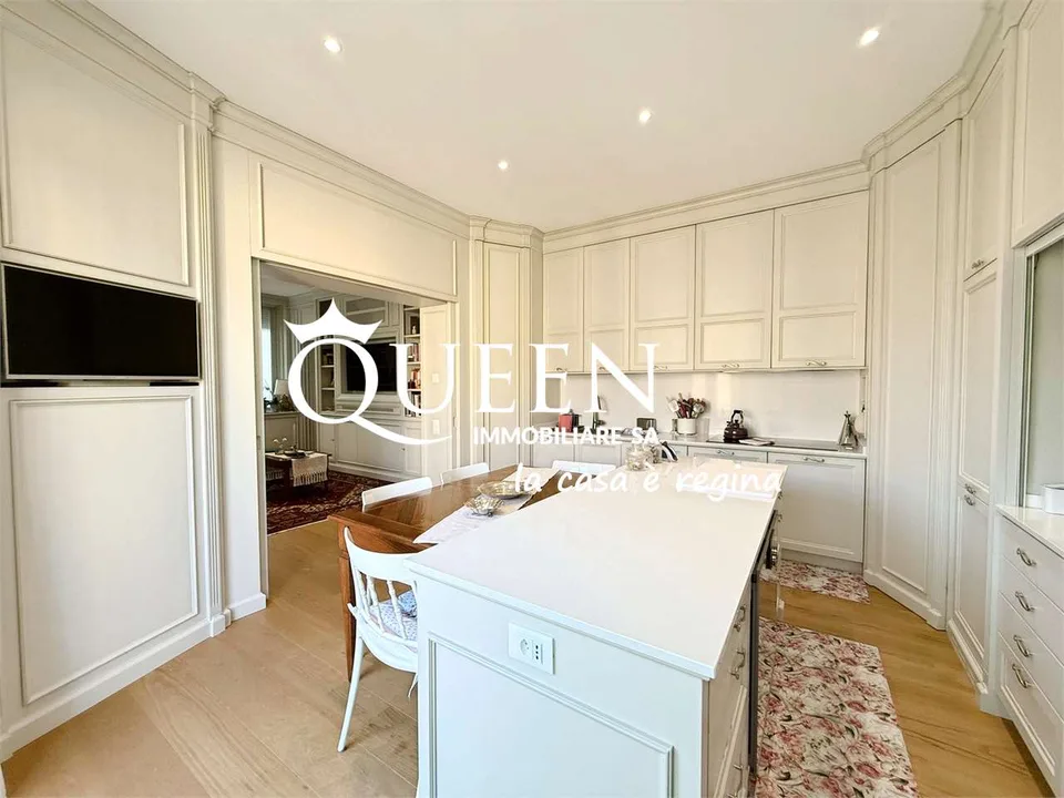 Lugano: appartement 4.5 pièces, 135 m², balcons, situation centrale