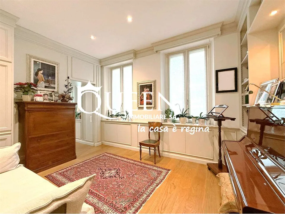 Lugano: appartement 4.5 pièces, 135 m², balcons, situation centrale