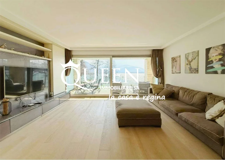 Muzzano: 4,5-Zimmer-Wohnung, 140 m², Terrasse, Wellnessbereich, See