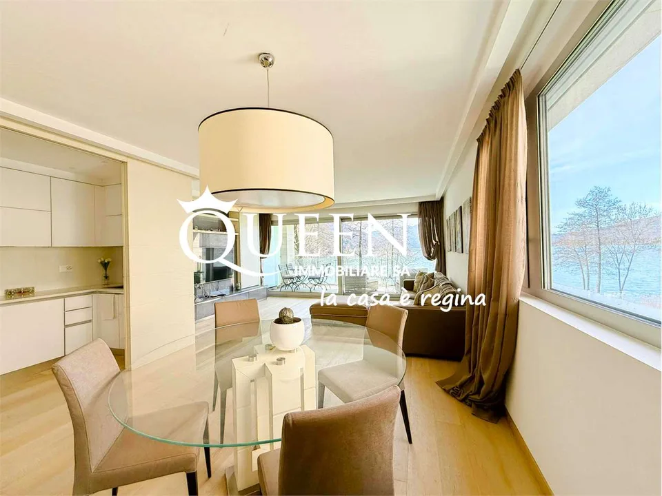 Muzzano: 4,5-Zimmer-Wohnung, 140 m², Terrasse, Wellnessbereich, See