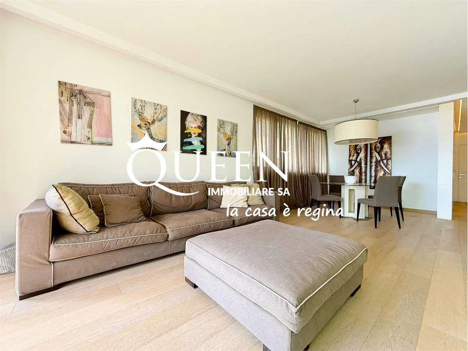 Muzzano: 4,5-Zimmer-Wohnung, 140 m², Terrasse, Wellnessbereich, See