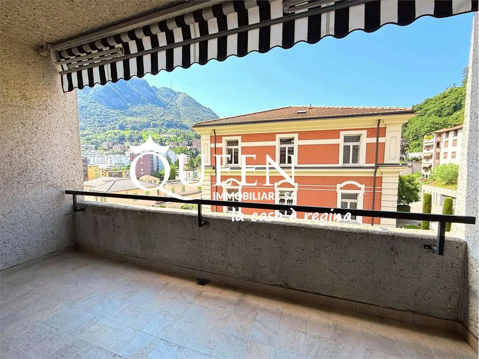 Lugano centre: appartement, 3,5 pièces, 89 m², rénové, très lumineux