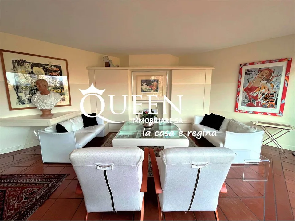 Gentilino: 3.5-Zimmer-Wohnung, 150 m², renoviert, mit Swimmingpool