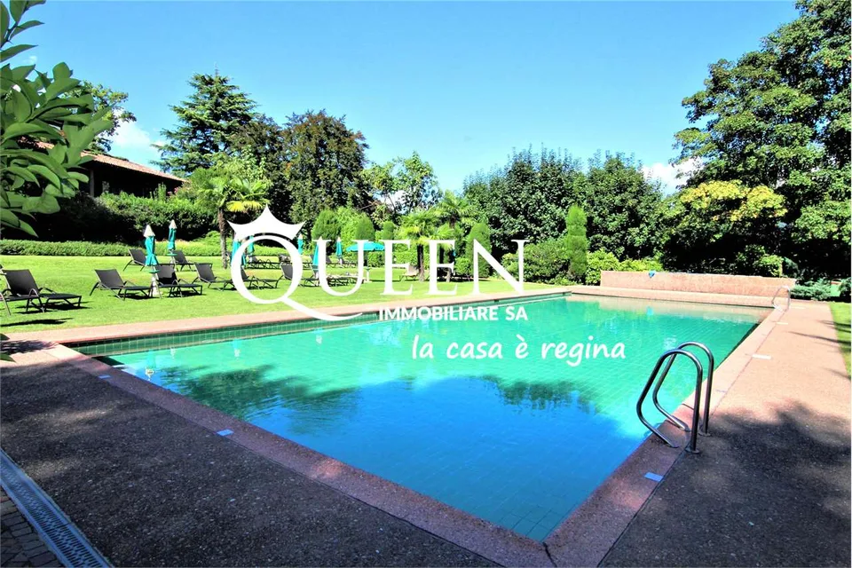 Gentilino: 3.5-Zimmer-Wohnung, 150 m², renoviert, mit Swimmingpool