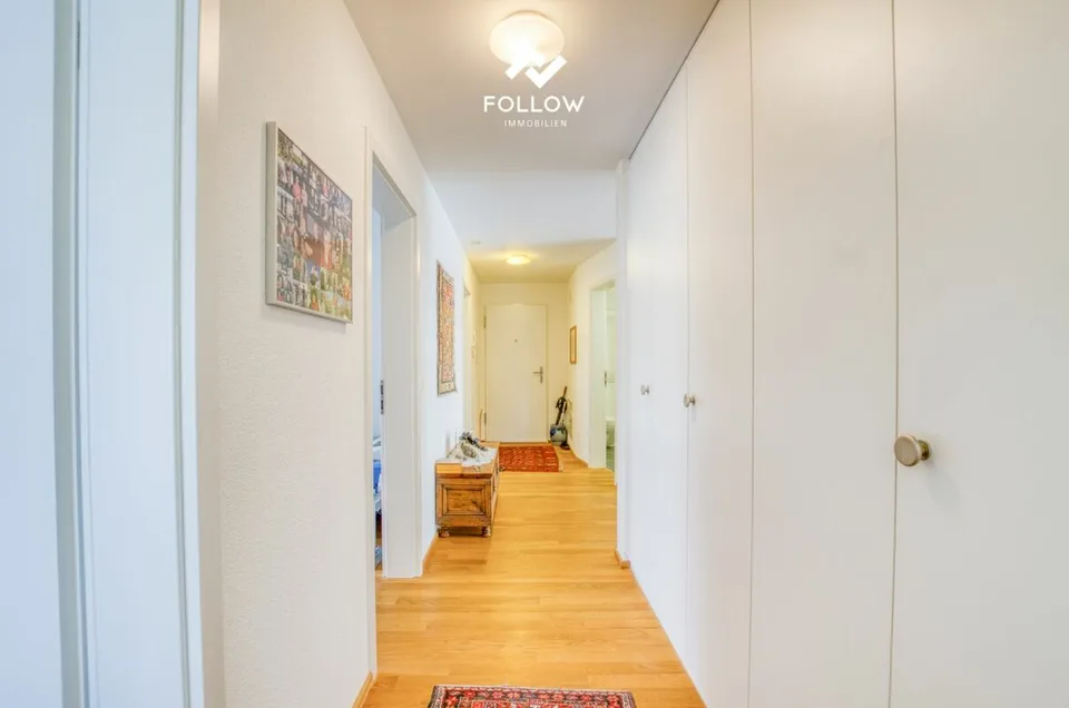 Idylle trifft auf Eleganz: Grosszügige 4.5-Zimmer-Wohnung an schöner Grünlage
