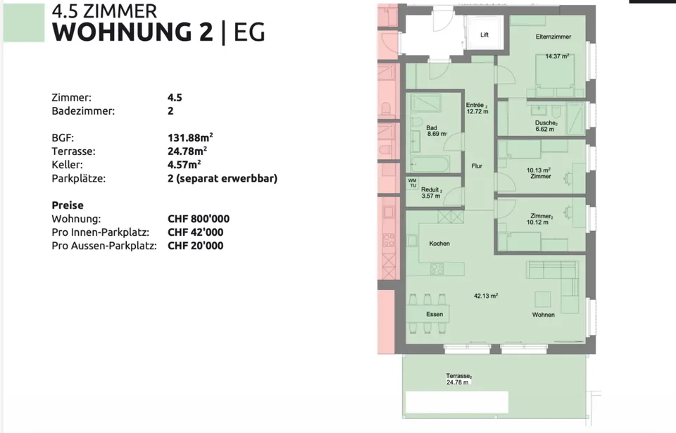 Casa multifamiliare attraente con 8 appartamenti moderni e eleganti da 4,5/5,5 locali