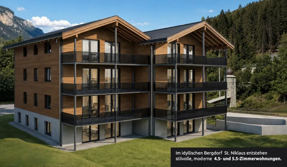Casa multifamiliare attraente con 8 appartamenti moderni e eleganti da 4,5/5,5 locali