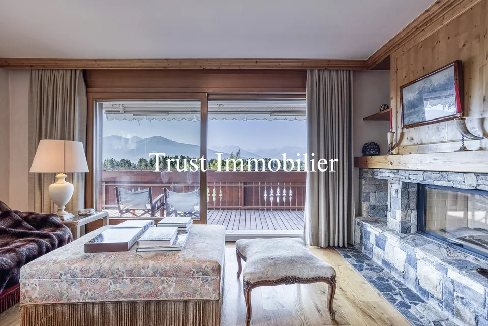 5006. Appartement 5.5pcs dans un cadre privilégié à Crans