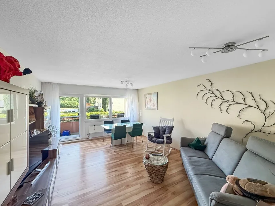 Charmante 3,5-Zimmer-Gartenwohnung in Büsingen am Hochrhein - provi...