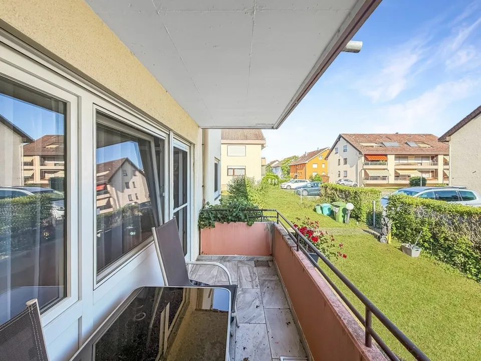 Charming 3.5-room garden apartment in Büsingen am Hochrhein - commission-free, 180 m to the Rhine