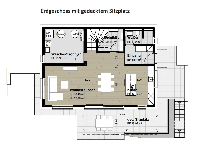 Construction neuve avec vue sur le Säntis – beaucoup d'espace pour vos rêves de vie!