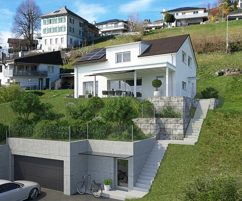 Neubau mit Säntisblick – viel Platz für Ihre Wohnträume!