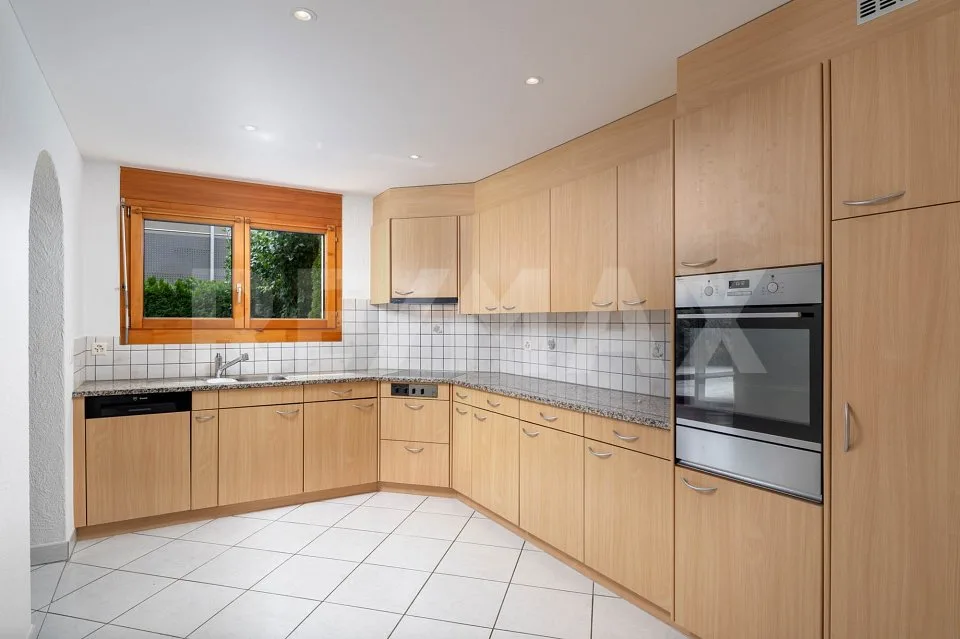 Spacious 4.5-room garden apartment in a quiet location in Einsiedeln for sale!