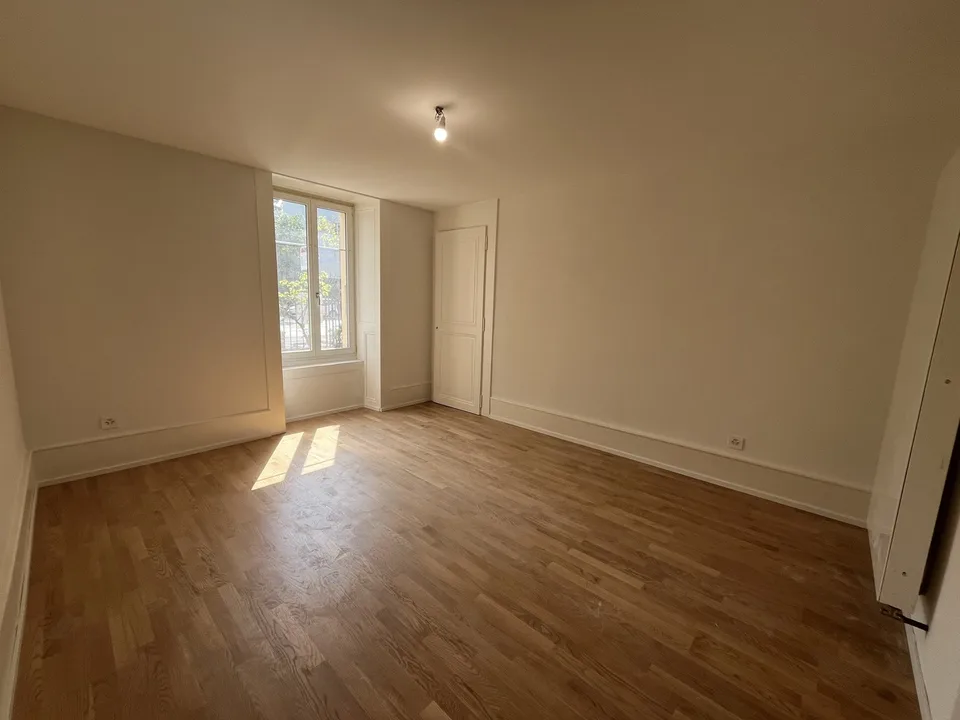 Beautiful 2-room apartment with garden in Yverdon-les-Bains