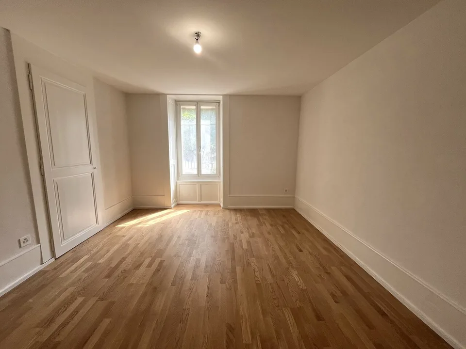 Beautiful 2-room apartment with garden in Yverdon-les-Bains