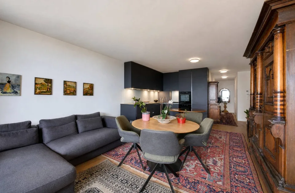 Bello appartamento recente di 3.5 locali con ampio balcone e vista sul lago