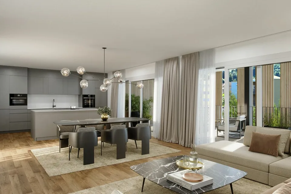 einzigartige 3.5 Zimmer Neubau-Etagenwohnungen mit hohem Qualitäts- und Ausbaustandart