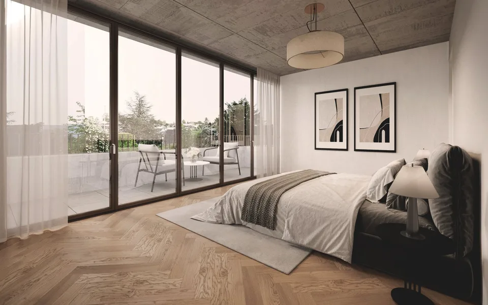 3.5-Zimmer-Neubauwohnung mit Balkon