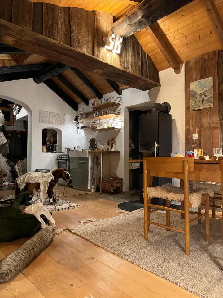 Chalet di carattere a Plan-Cernet – 4,5 locali con terreno