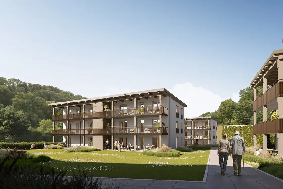 Modern 4.5-room attic apartment with large balcony – living in a prime location