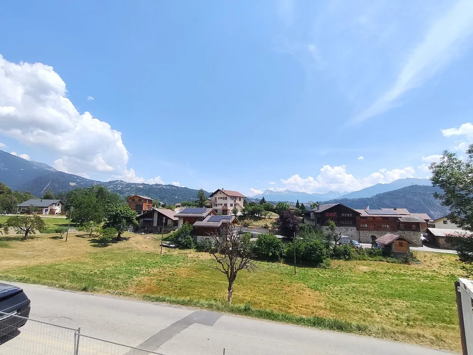 Charmanter Apartment mit 2.5 Zimmern und Aussicht in Fortunau (Ayent)