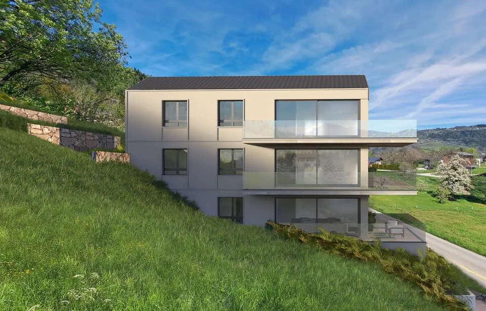 Charmanter Apartment mit 2.5 Zimmern und Aussicht in Fortunau (Ayent)