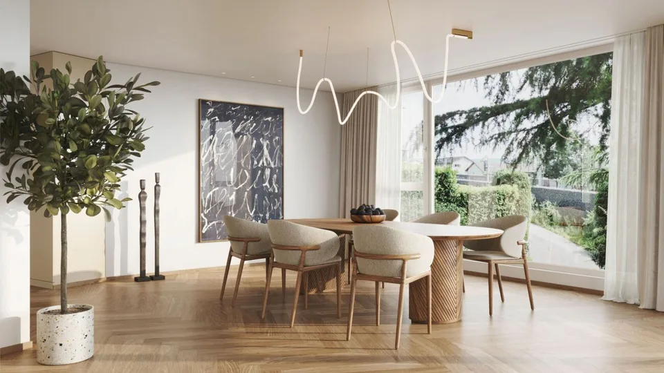Appartement de jardin 4,5 pièces - Projet de construction neuve ONA à Rüschlikon