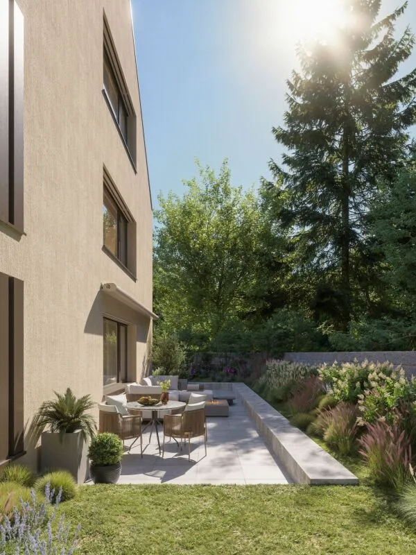 Appartement de jardin 4,5 pièces - Projet de construction neuve ONA à Rüschlikon