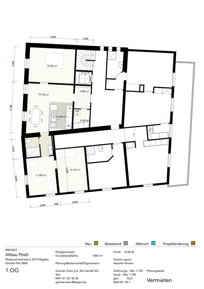 Neu renovierte Altbauwohnung